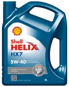 Shell Helix HX7 5W-40 motorolie 4 L