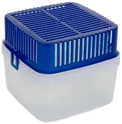 Fugtfjerner i plastboks