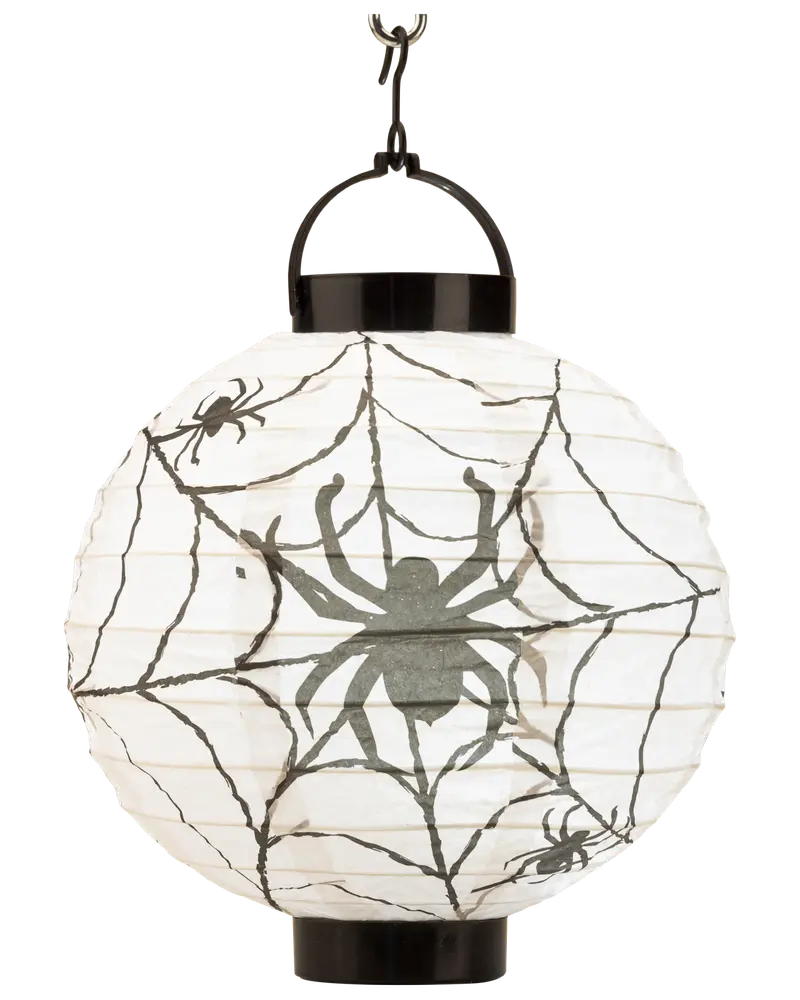 Halloween lykta LED - Ø18 cm
