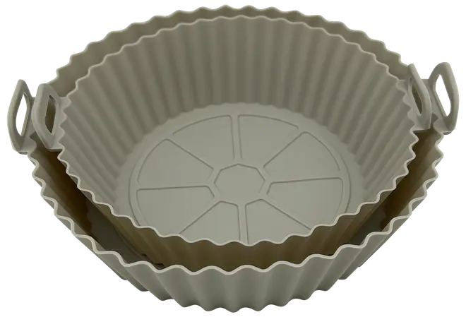 SJÖBO Silikoneform airfryer rund 2 stk.