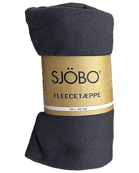 Fleecetæppe 130 x 160 cm - Assorterede farver