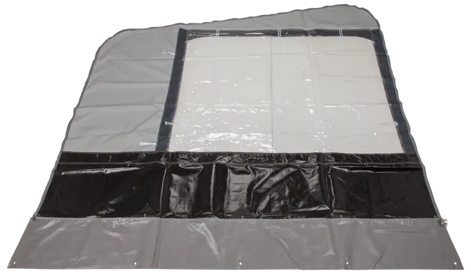 Framsida vänster förtält 1000 cm