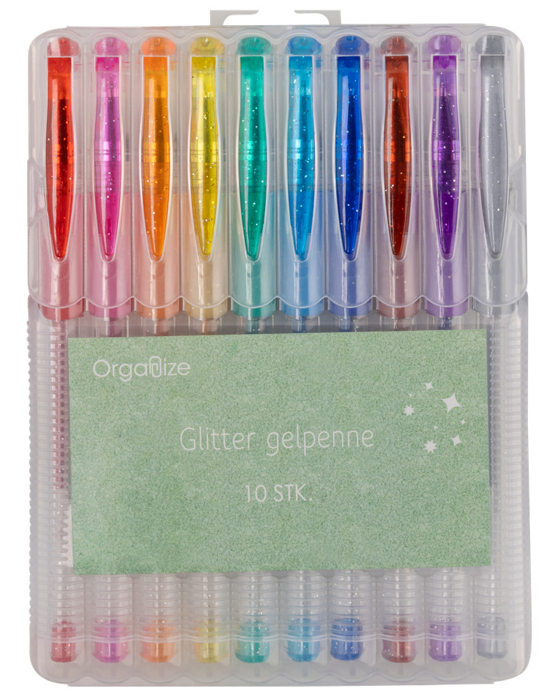 Glitterpen 10-pak