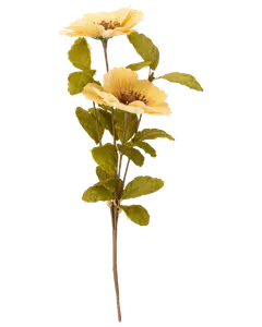 Konstgjord blomma 30 cm - gul