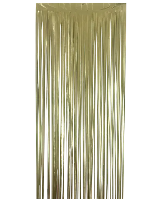 Glitterdraperi - guld