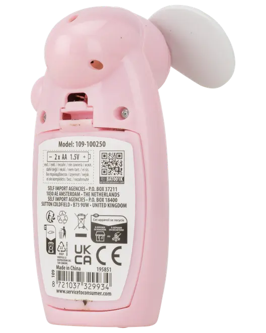 Ventilator mini - assorterede farver