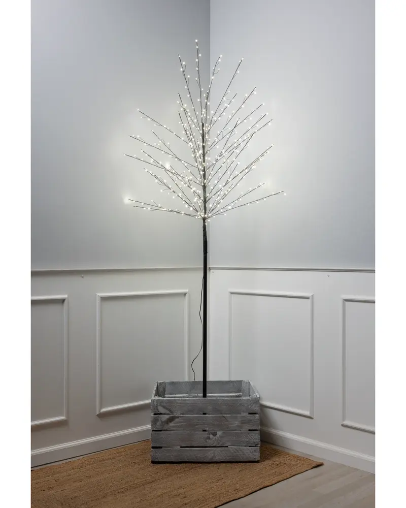 Ljusträd 400 LED Varmvit-200 cm 