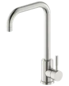 Köksblandare - L-formad – Borstat stål