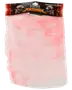 Halloween-tyg, vitt med röda fläckar, lätt och tunt material, perfekt för skrämmande dekorationer. Förpackad med dödskallekort och texten 'Happy Halloween Creepy Cloth'.