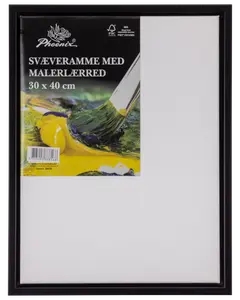 Svävarram målarduk 40X30 svart