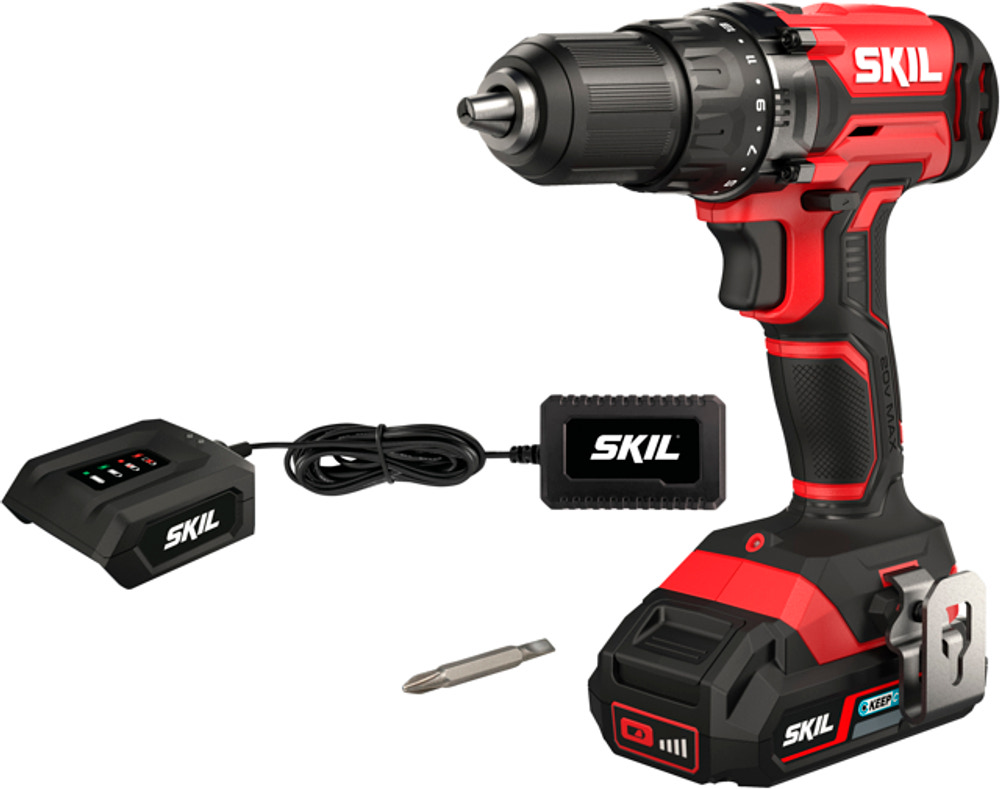 SKIL Bore-/skruemaskine 3008 AC inkl. batteri