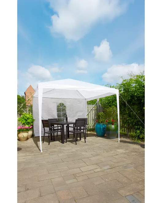 Pavillon 3 x 3 meter - Hvid