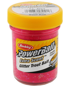 BERKLEY PowerBait - Fluorescent Red Glitter