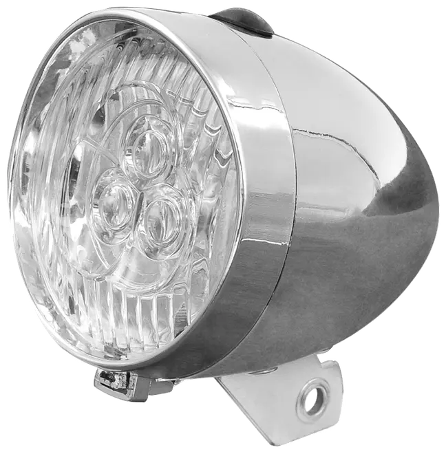 Greenfield Retroforlygte LED krom