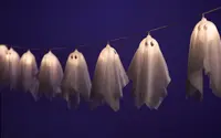Ljuslinga med 8 spöken