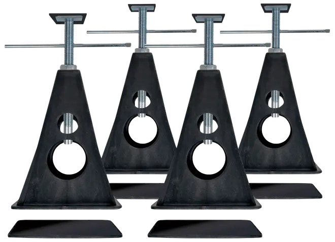 CampOut Støtteben til campingvogn 4 stk