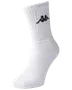 Kappa Strumpor 3-pack, Vit