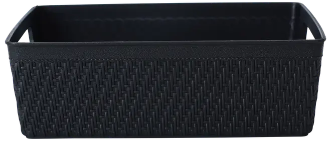 Plastikkurv medium - sort