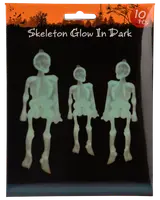 Glow skelett 10-pack
