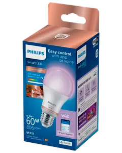 PHILIPS Smart LED normallampa 8W E27 A60 - Full Color