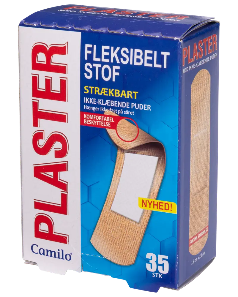 Plåster i olika storlekar