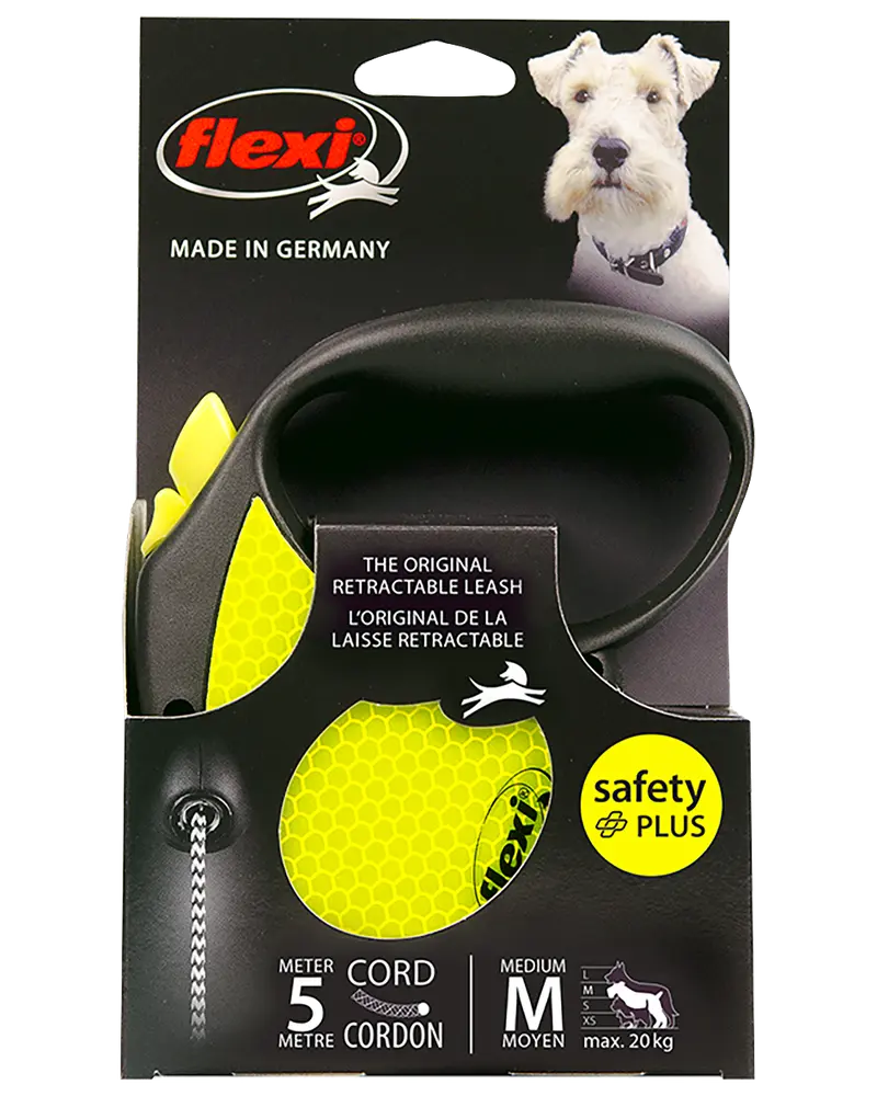 Flexi neon reflex m, 5m, 20 kg