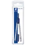 Staedtler Mars 559 passare i genomskinligt plastetui, innehåller metallpassare med blått plastgrepp och extra stiftbehållare, perfekt för noggrann ritning och geometri.