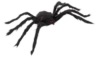Halloween spindel 66 cm - svart
