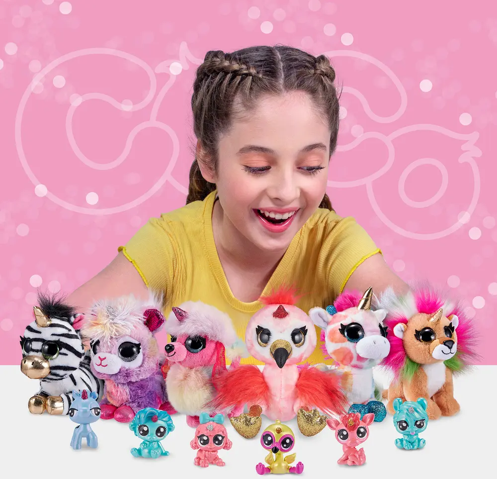 Coco surprise mjukdjur fantasy