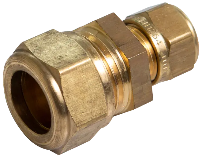 Klämringskoppling rak 15x10mm