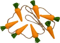 Gulerodsguirlande - 75 cm