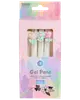 Sæt med 3 pasteloverstregningstuscher i pink, blå og lilla. Skrå spids. Leveres i en pastelæske med vindue, der viser tuscherne. Velegnet til markering og fremhævning af tekst.