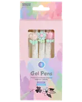 Set med 3 överstrykningspennor i pastellfärger: rosa, blå och lila. Snedskuren spets. Förpackade i pastellfärgad ask med fönster. Perfekt för att markera text.