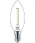 PHILIPS LED kronlampa 2W E14 B35