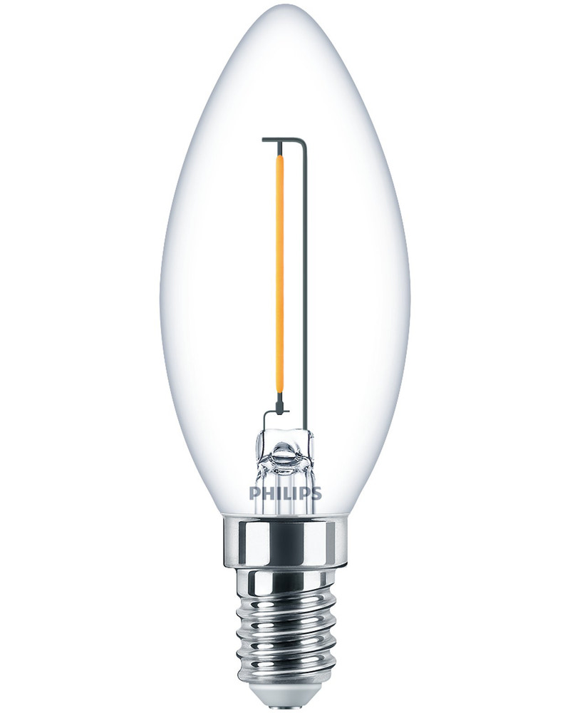 PHILIPS LED kronlampa 2W E14 B35