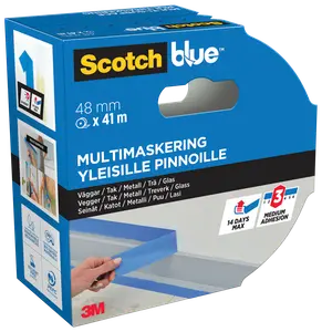 ScotchBlue™ Afdækningstape 48 mm x 41 meter