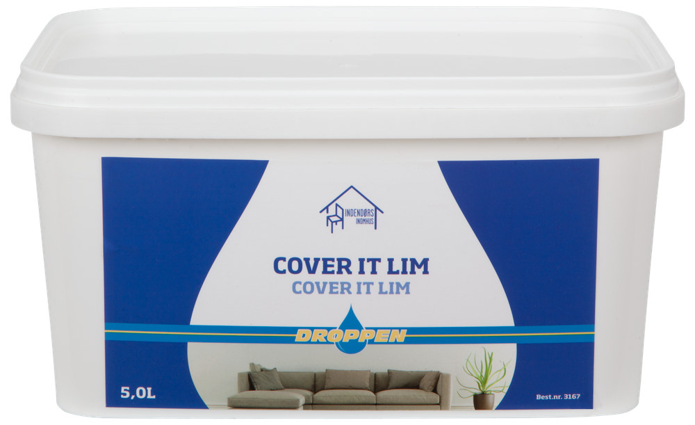 Droppen Cover'it lim 5 L