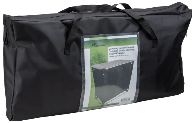 Campinggarderob dubbel 84 cm