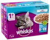 WHISKAS Fiskmenu 1 år+ 12 x 85 g