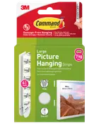 Command™ Strips Ophæng af billede - Hvid L