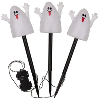 Halloweenspöken på spjut 