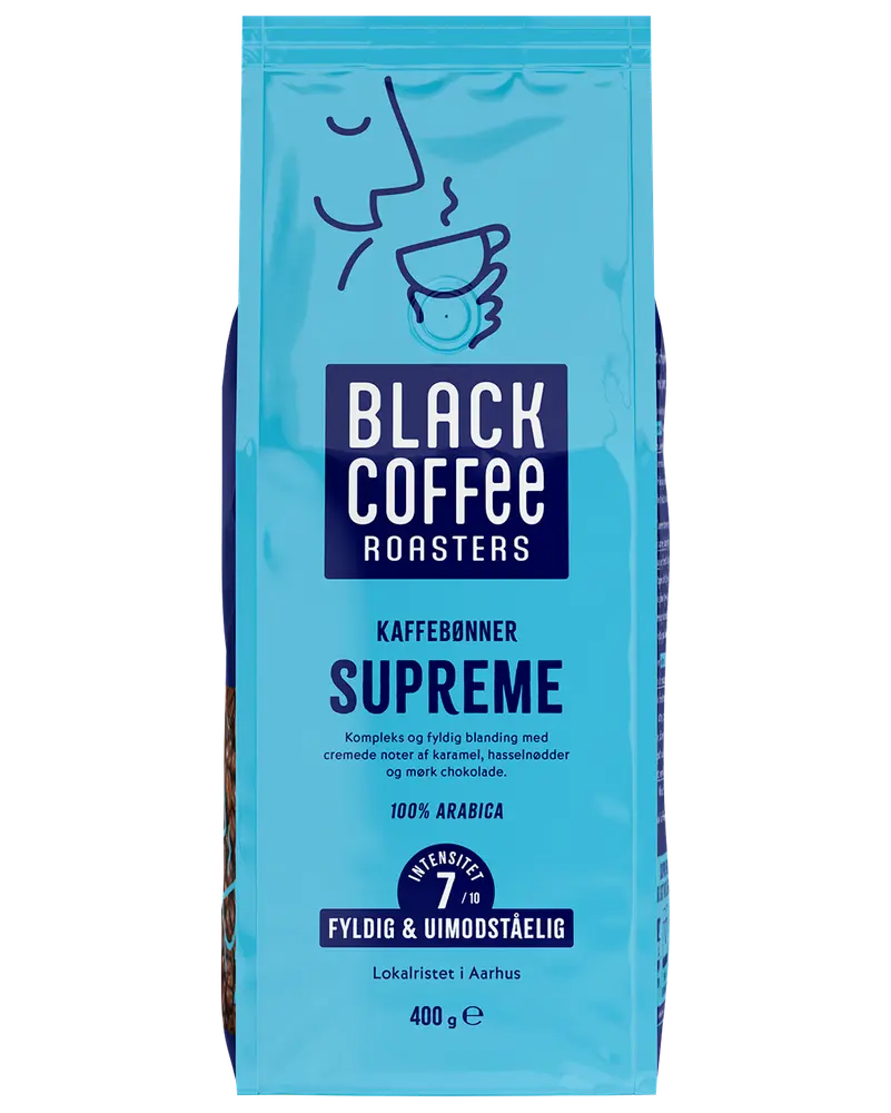 Black Coffe Roasters Supreme 400g billede 2