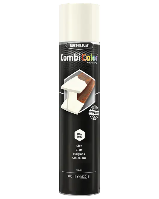 Rust Oleum Combicolor spray 400 ml - hvid