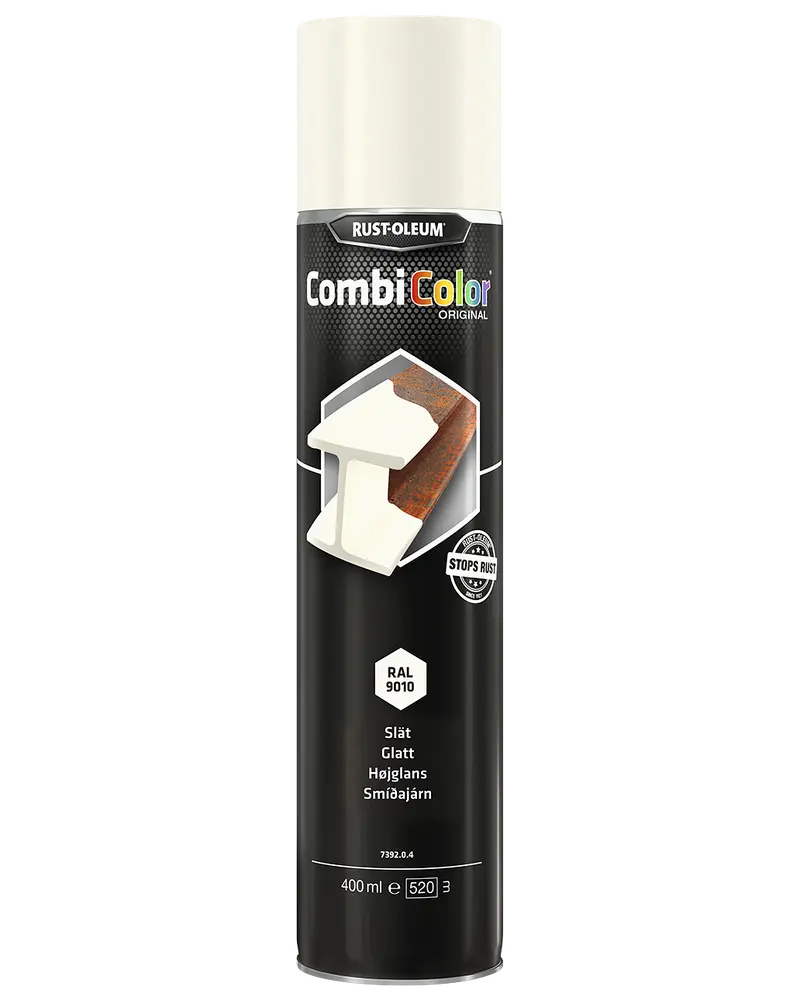 Rust Oleum Combicolor spray 400 ml - hvid