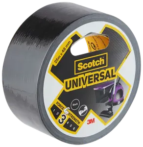 Scotch® Universal Lærredstape Sort 48 mm x 25 meter