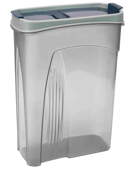 Madopbevaringsboks 2.4L med 2 åbninger