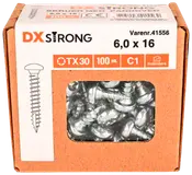 Träskruv 6,0 x 16 mm TX30 100 stk.