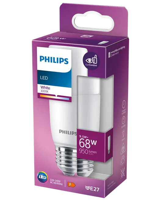 PHILIPS LED-lampa 9,5 W E27 T38