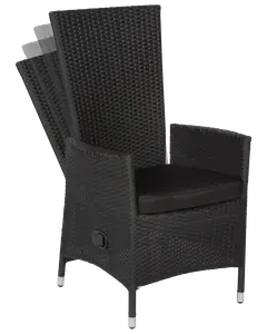 Malaga justerbar stol - Svart