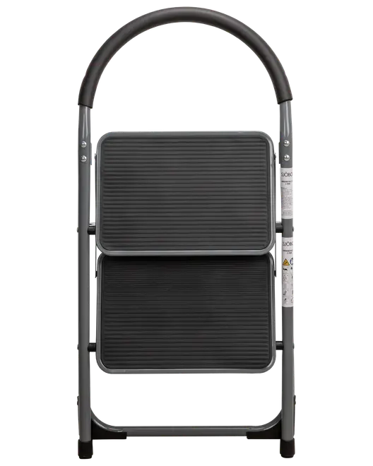 Köksstege 2 stora steg - stål